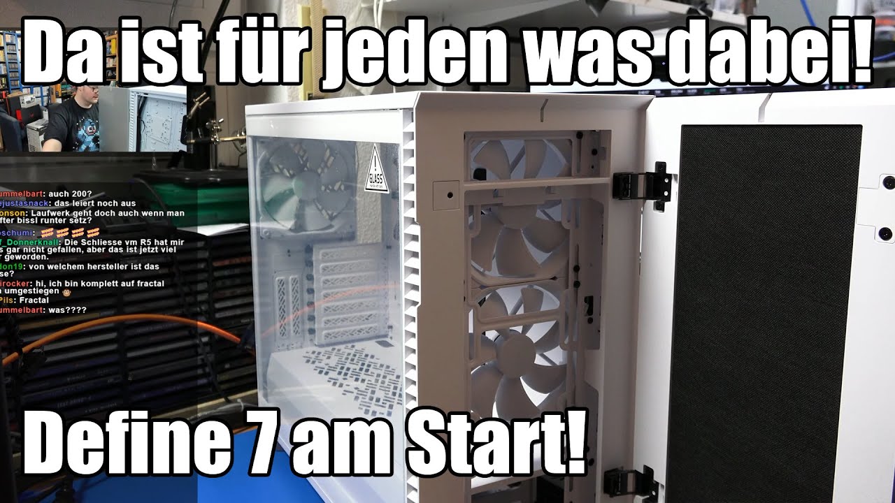 Ein Gehäuse vorgestellt - Fractal Design Define 7