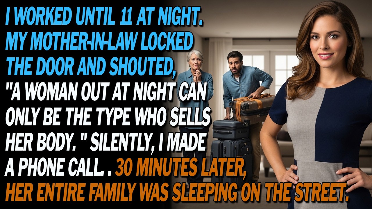 Home At 11 P.m. 🥱, Mil Locks Door 🗝️ Yells 😏: 