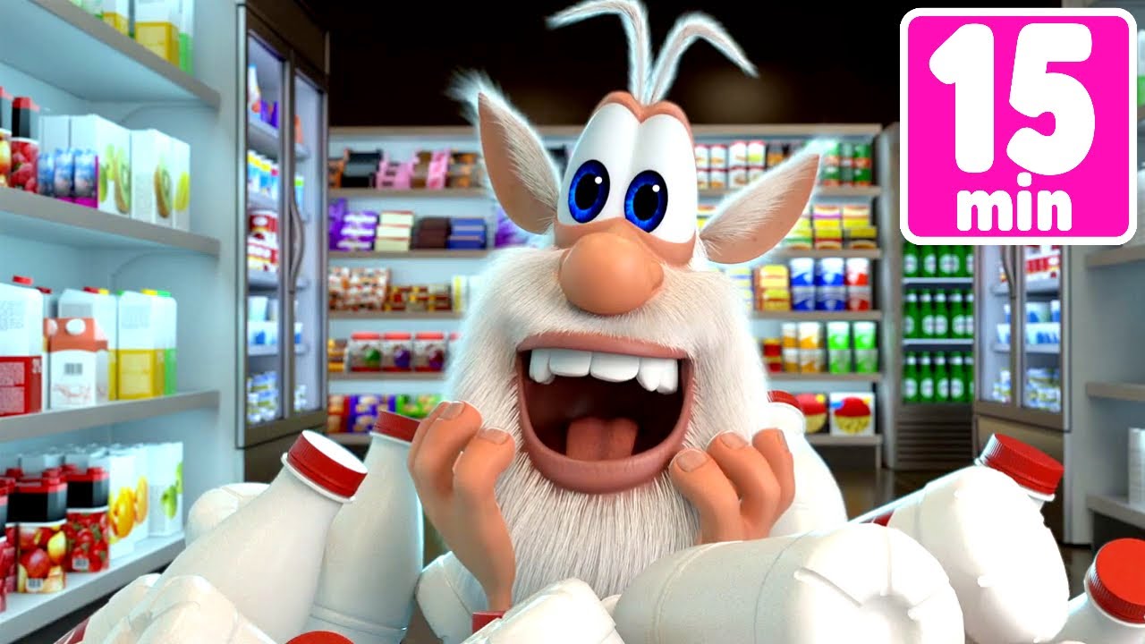 Booba - Supermarket | Episode 20 | Funny Series | Toons Mania - Little Zoo Club