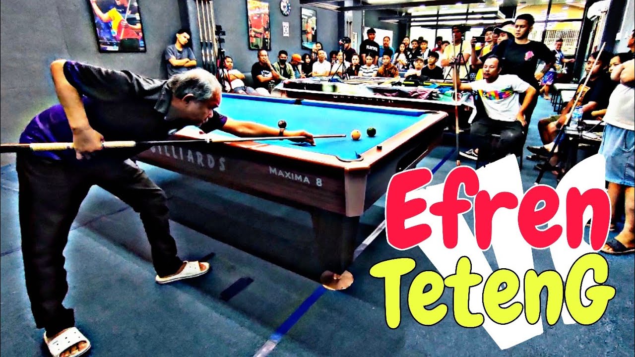 GAME2🔥 Efren Reyes 🆚 Teteng baYanan [PAREHAS] 💥RACE20 @MUNTINLUPA 20/06/2025