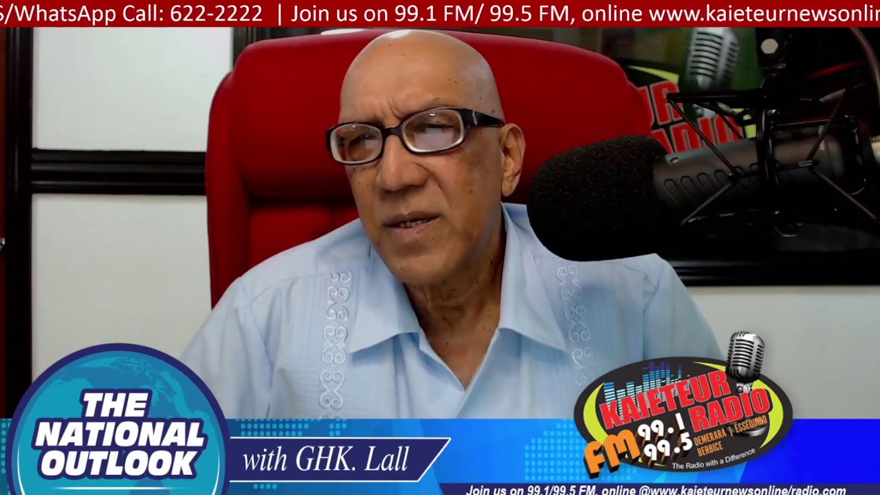 The National Outlook with GHK Lall | 22nd July , 2022 | Kaieteur Radio