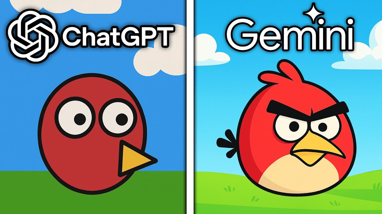 Which AI Can Recreate Angry Birds the Best?