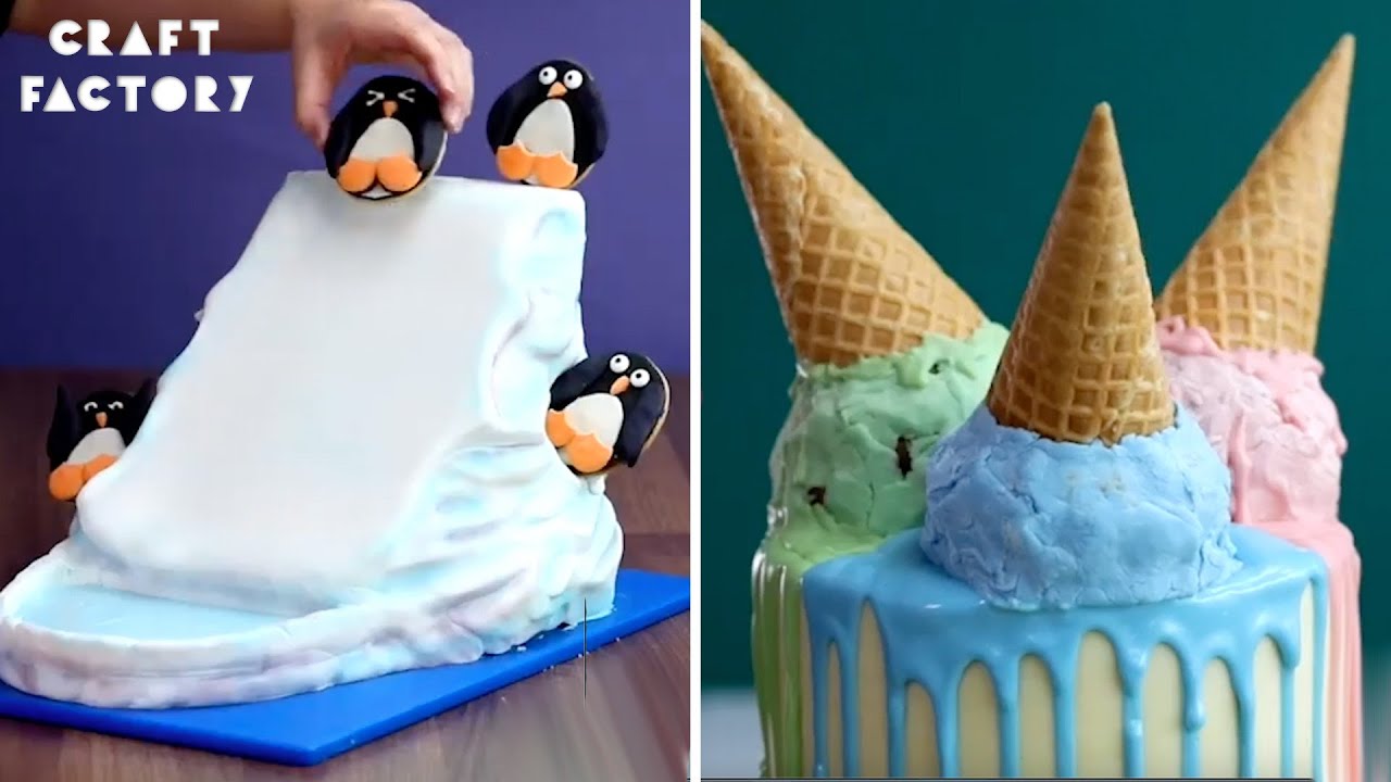 Simple Birthday Cakes That Are So Cool! | Craft Factory | Cake Decorating
