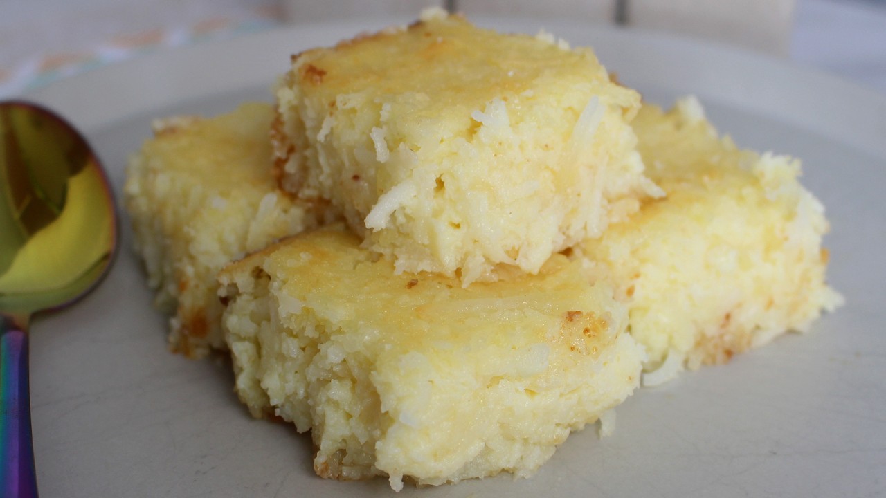 COCADA DE FORNO RÁPIDA - RECEITAS QUE AMO