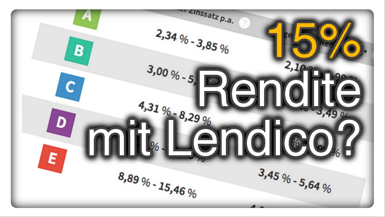 15% Rendite mit Lendico? Meine p2p Kredite Erfahrungen f&uuml;r neue Anleger