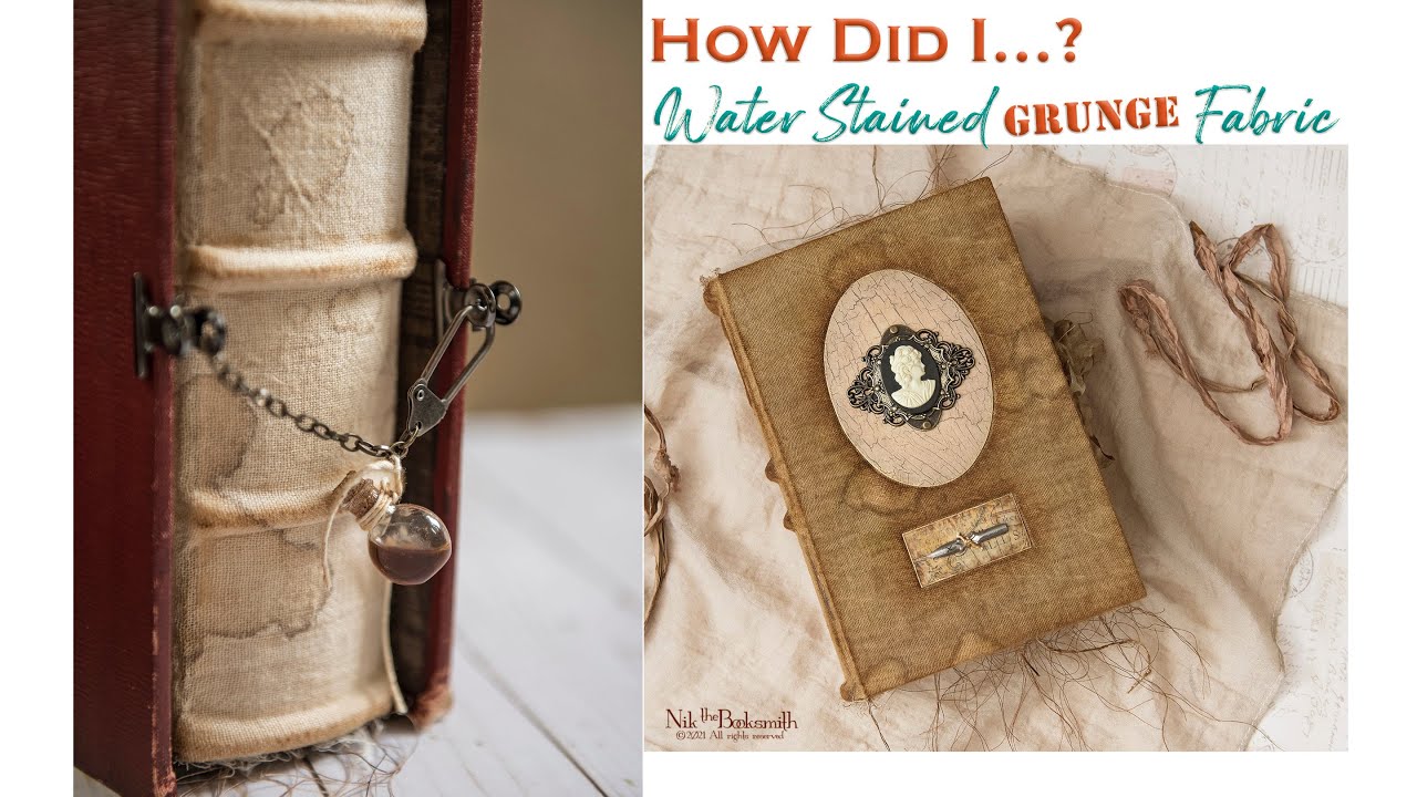HOW DID I...? | WATER STAIN GRUNGE FABRIC