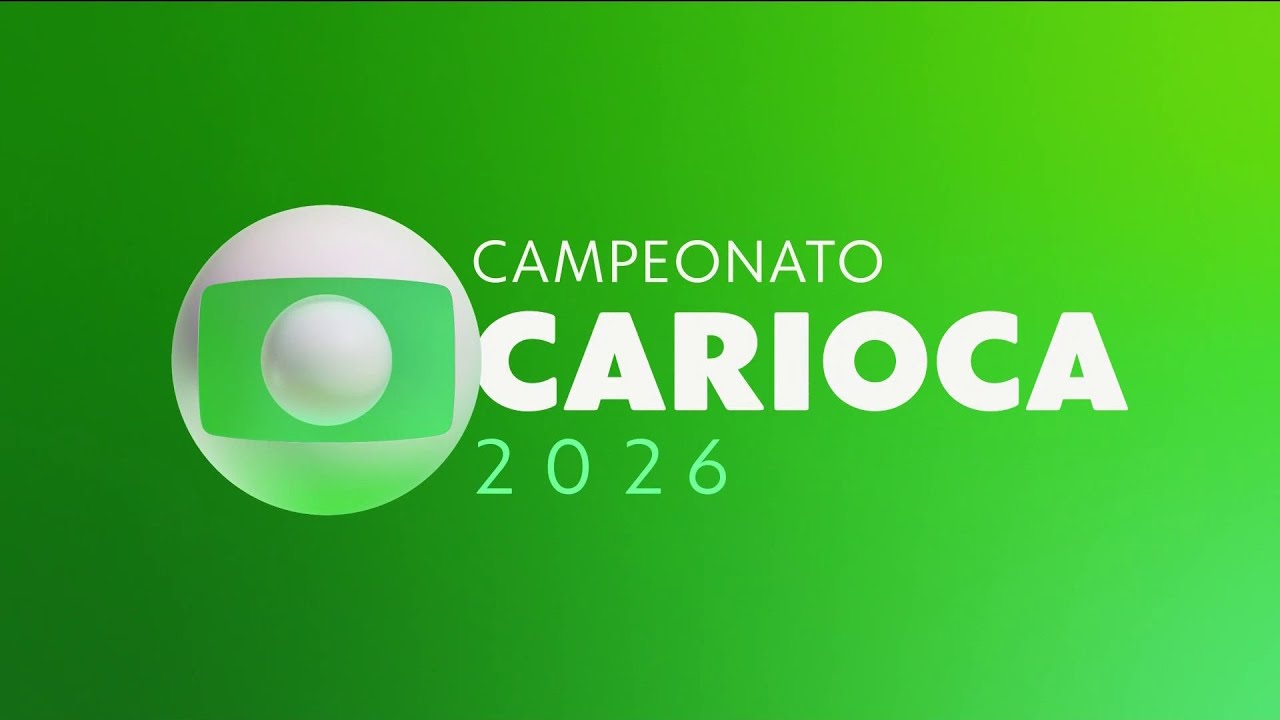 Chamada do Campeonato Carioca na Globo - Flamengo x Portuguesa/RJ (JAN/2026)