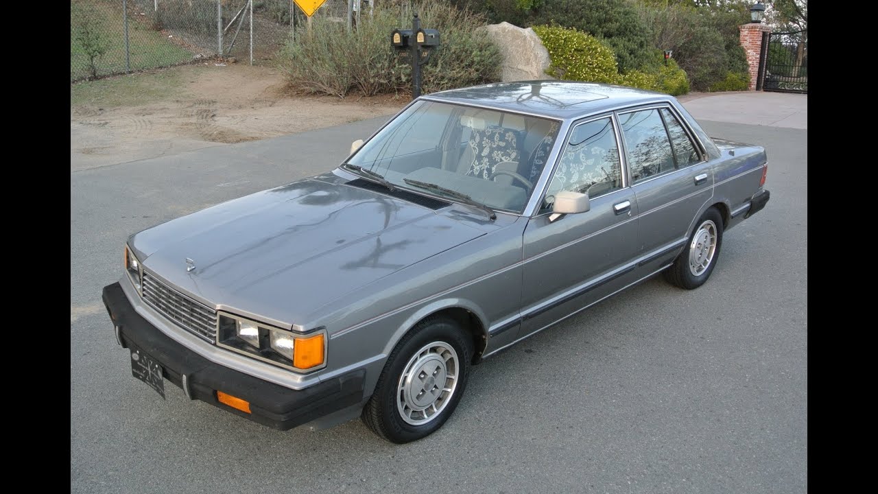 Видеообзор Datsun Maxima Nissan GL 1982 года выпуска, 2,6-цилиндровый, 1 владелец, 240Z Sedan, 81...