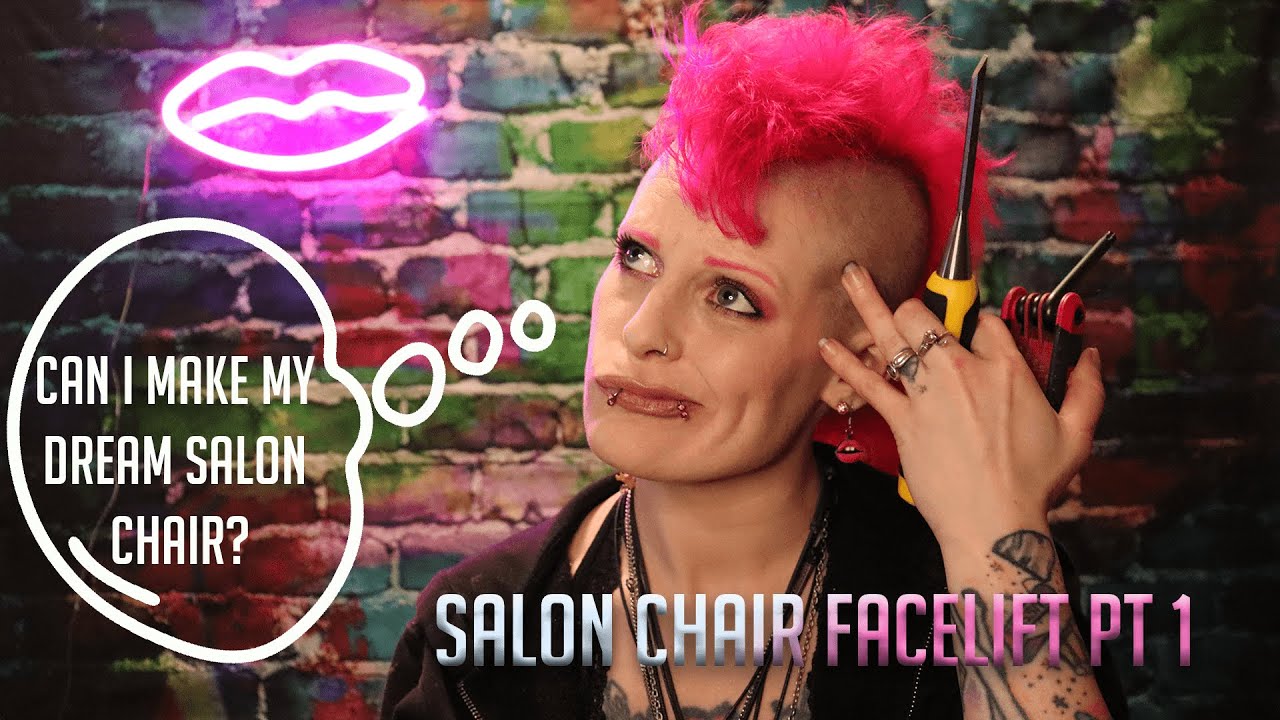 Salon Chair Facelift DIY | Reupholstery Project Part 1 of 3