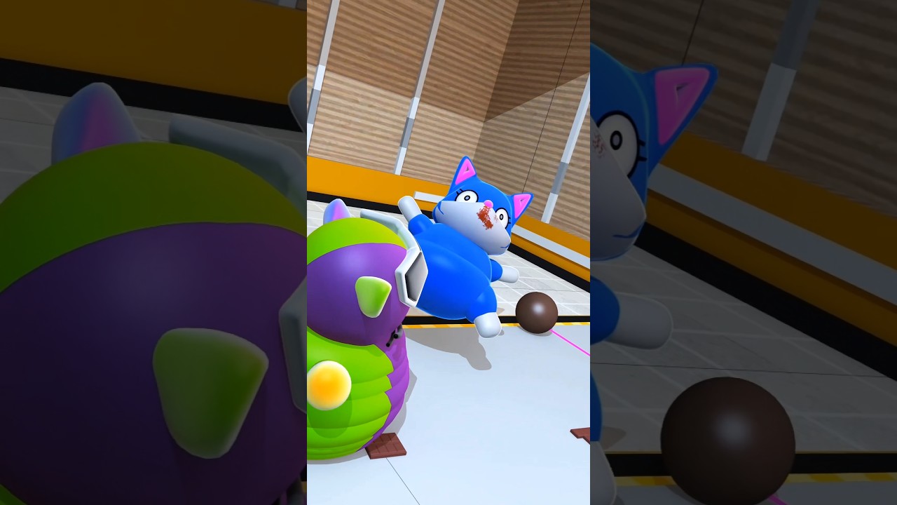 Skrtttt! ( Ocean) #animation #inflation #inflatable #ballons #tacochu #original #shorts