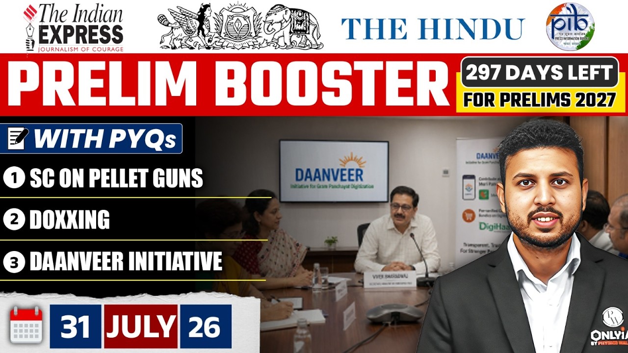 The Hindu News Paper Analysis | 31st July 2026 | Daily Current Affairs by Rishav Sharma Sir