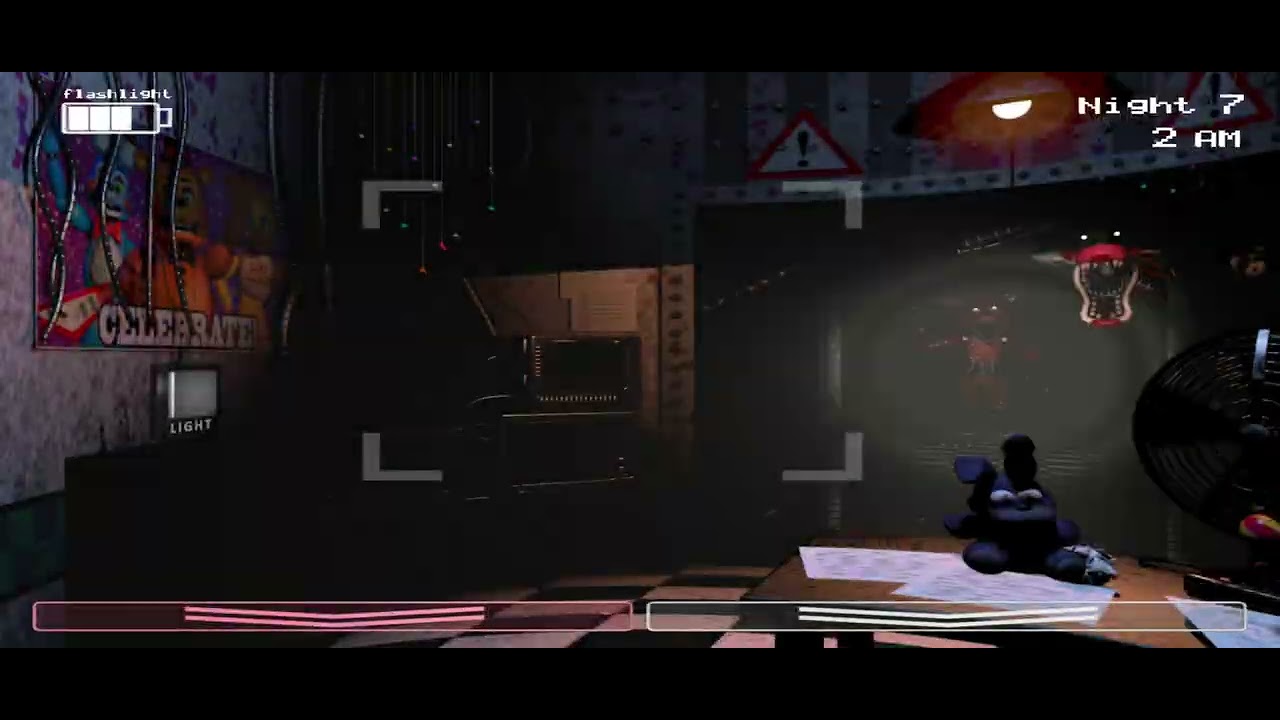 Finally beating Fnaf 2 