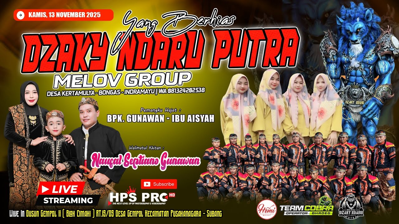 🔴LIVE NGARAK YANG BERHIAS DZAKY NDARU PUTRA | KAMIS, 13 NOV 2025 | CIMAHI - GEMPOL PUSAKANAGARA SBG