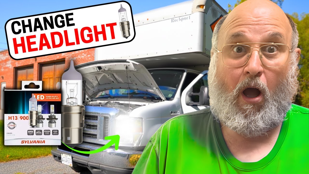 How to Change a Ford E450 Headlight (EASY Step-by-Step Guide)