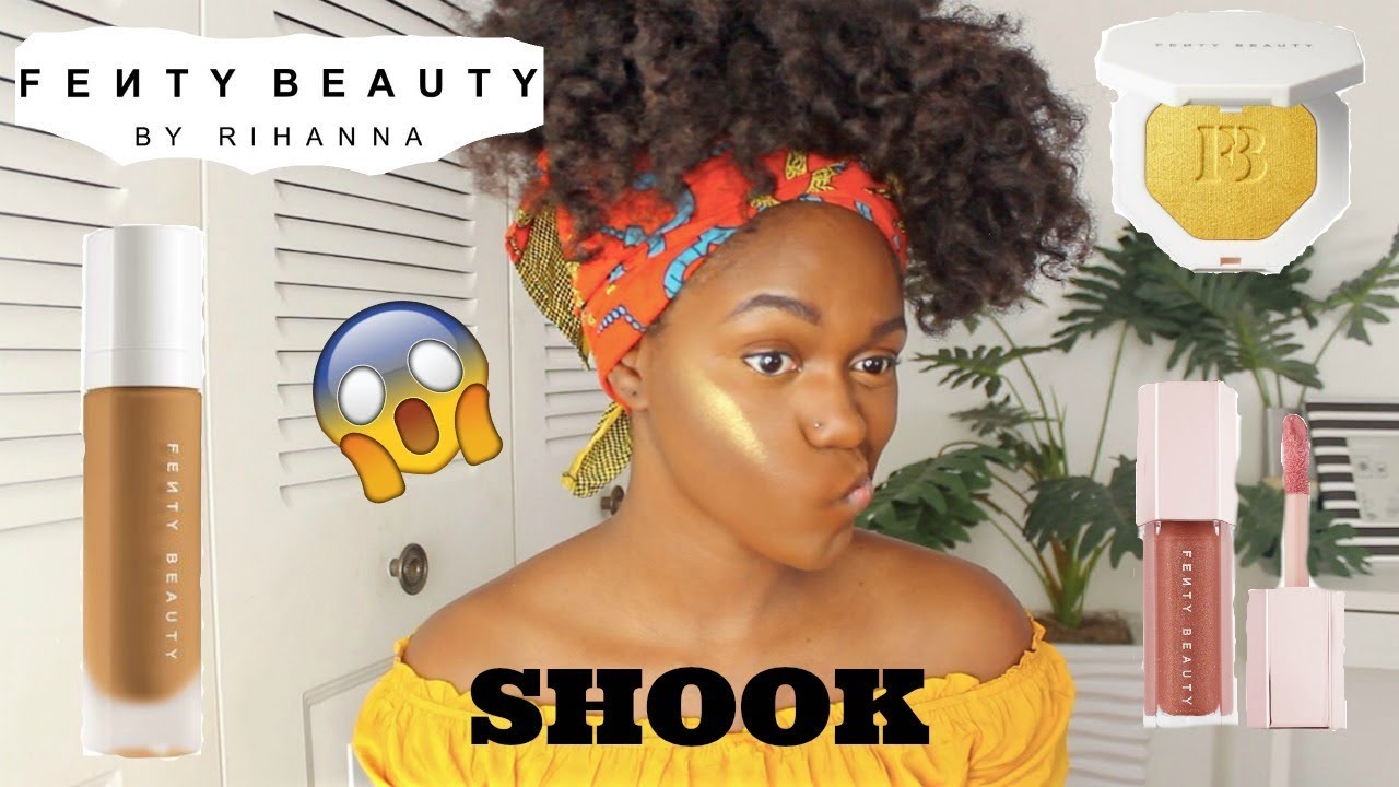 FENTY BEAUTY BY RIHANNA FULL FACE | FIRST IMPRESSIONS + MAKEUP REVIEW FOR BROWN SKIN | Kiitana