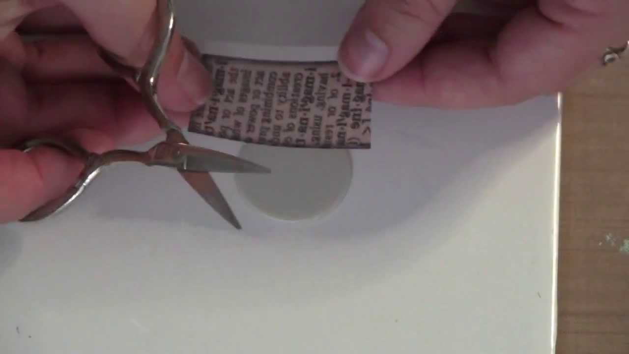How to transfer old dictionary words onto polymer clay using our ORIGINAL MAGIC TRANSFER PAPER