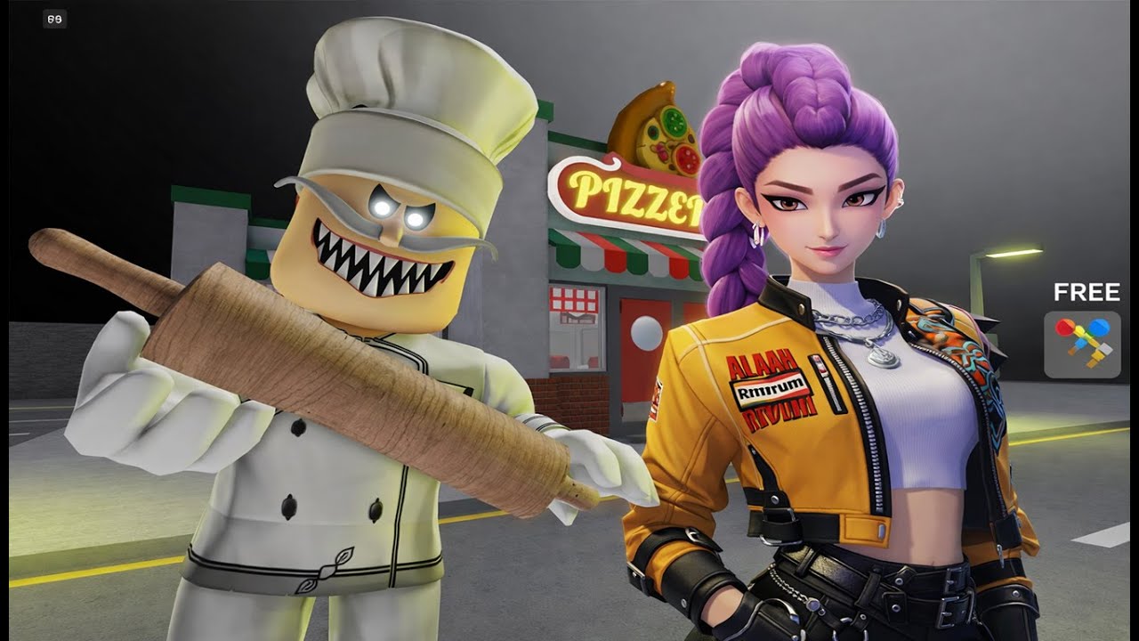 ESCAPE PAPA PIZZA'S PIZZERIA! SCARRY OBBY_Roblox-Gameplay-Walkthrough