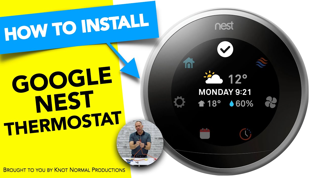 Как настроить и установить обучающийся термостат Google Nest (пошаговая инструкция) | Сделай сам ...