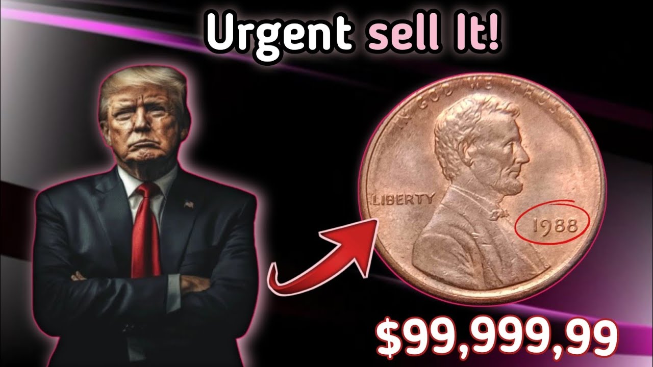 1988 Penny Coin Worth Money~Urgent sell It!