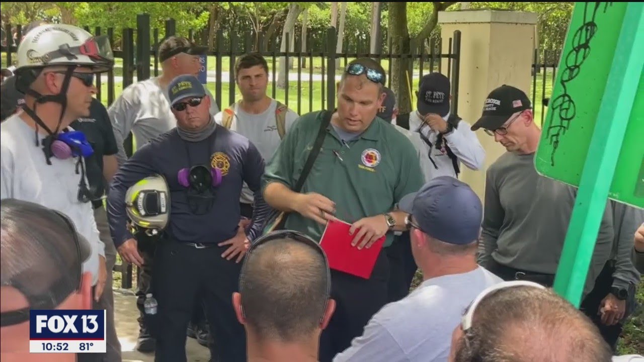 Task Force 3 deploys to Surfside to help with condo-collapse rescue efforts