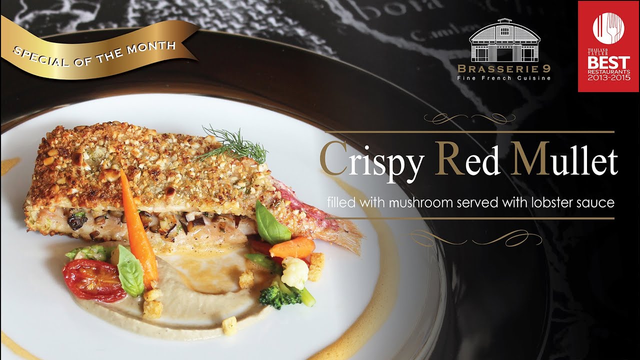Crispy Red Mullet - Brasserie 9