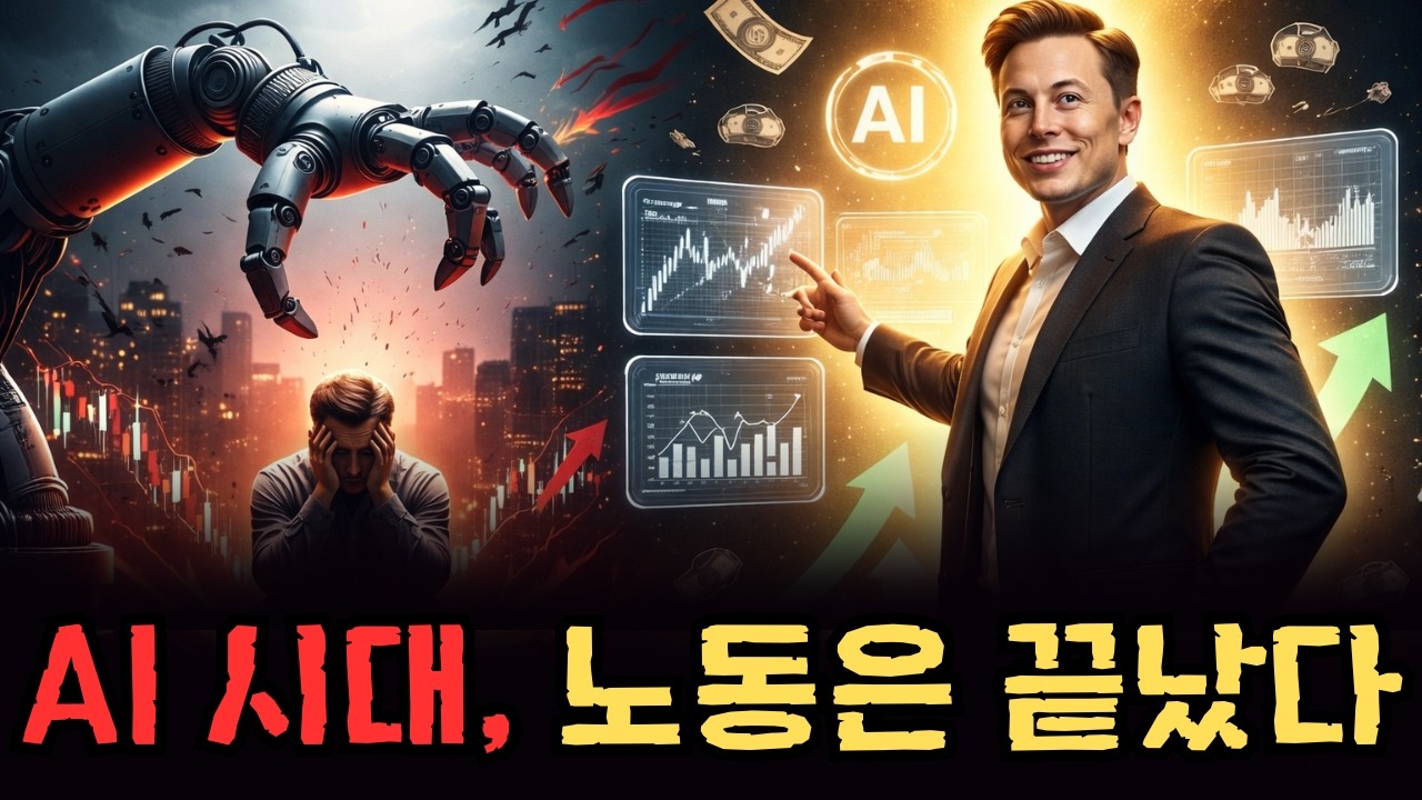 열심히 일할수록 가난해집니다 AI 시대, 3년 뒤 계급이 결정됩니다 | 주식투자