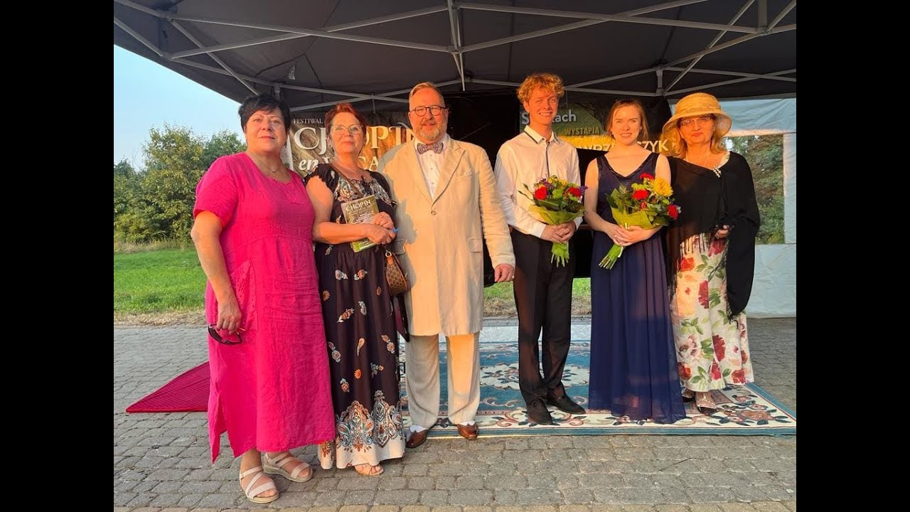 Festiwal Chopin en Vacances zagościł w Stążkach w gminie Mikołajki Pomorskie.