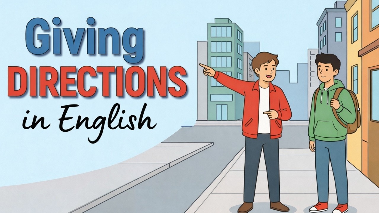 Asking for Directions in English | Easy English Podcast for Learners