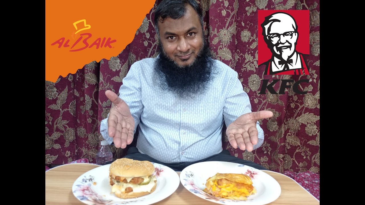 AlBaik vs KFC || DOUBLE BAIK VS DYNAMITE BURGER || BUFAKS OFFICIAL