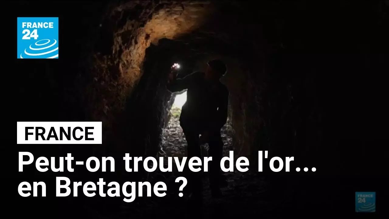 Peut-on trouver de l'or... en Bretagne ? Une société minière en est convaincue • FRANCE 24