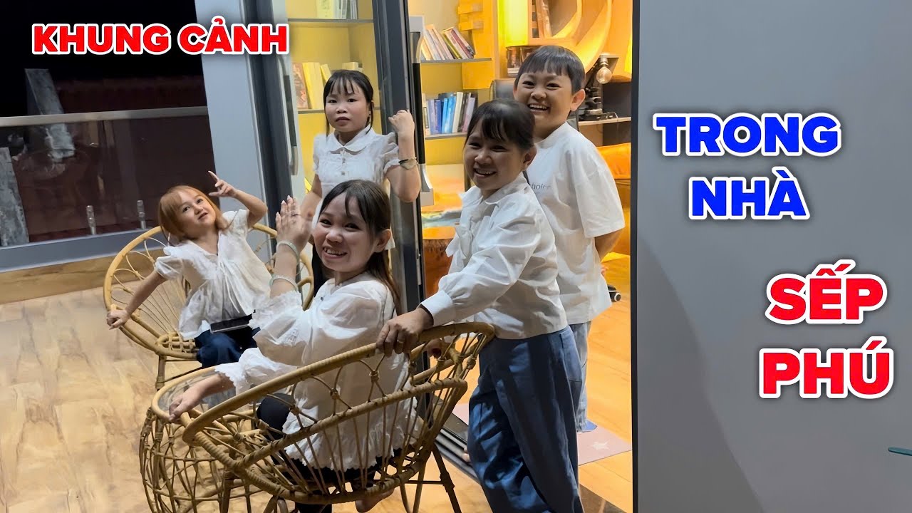 Buổi Tối Vui Nhộn Của Cả nhóm Trong Nhà của Sếp Phú | Bé Hạt Tiêu