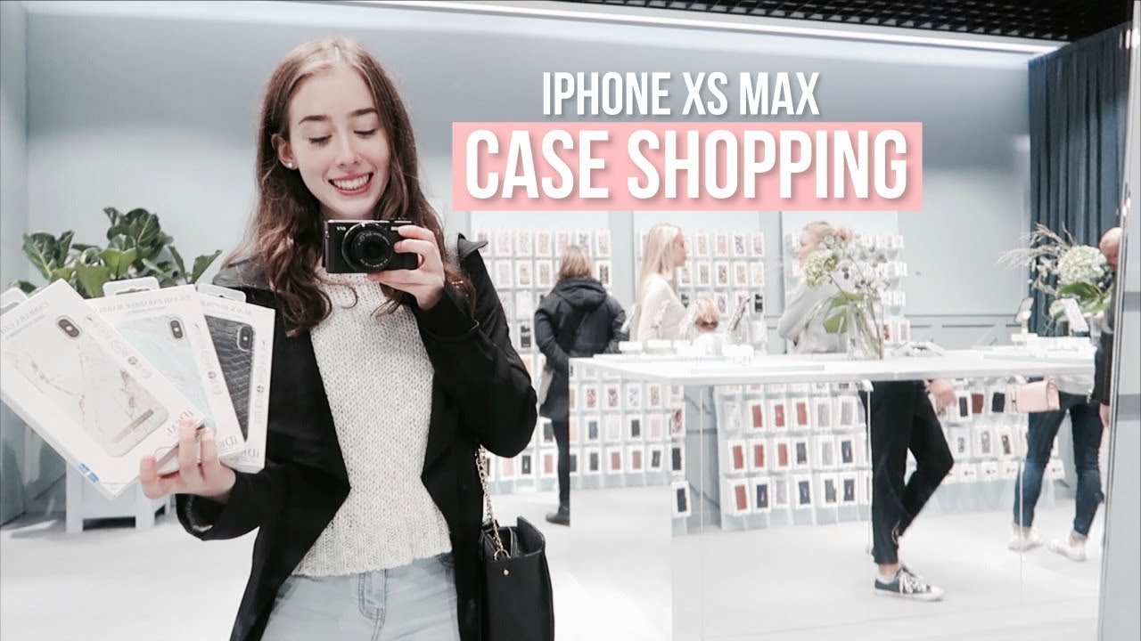 Case Shopping for iPhone XS Max!