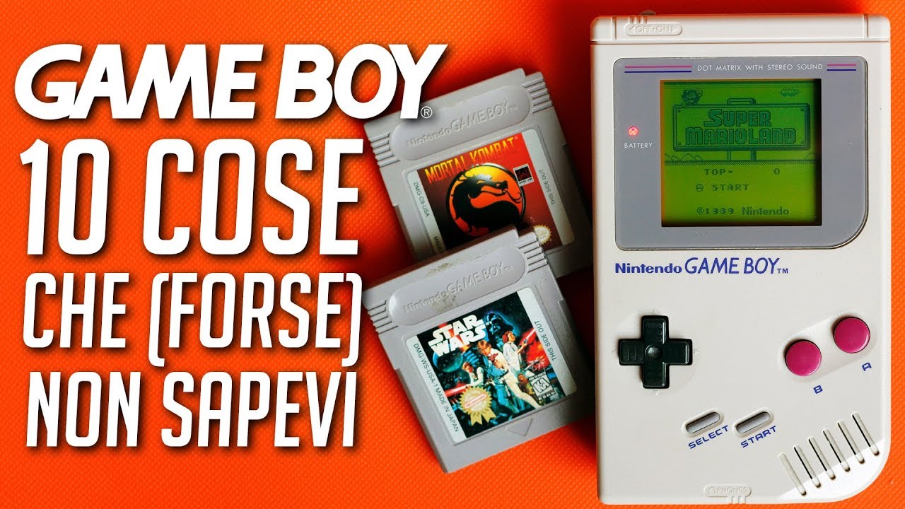 Game Boy: 10 cose che (forse) non sapete sulla console Nintendo