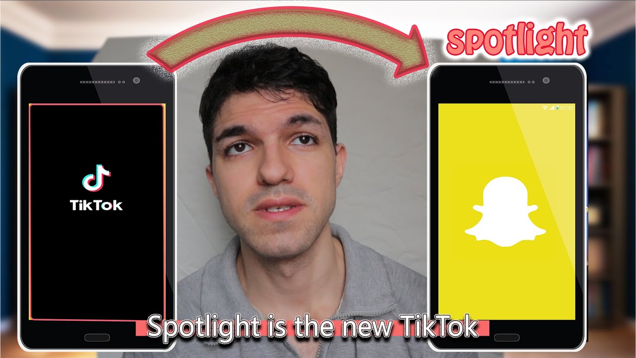 Tiktok vs snapchat spotlight