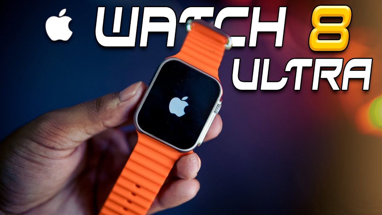 Apple Watch 8 Ultra Clone With Apple Logo | Is This The Best Clone Apple Watch 8 Ultra ??