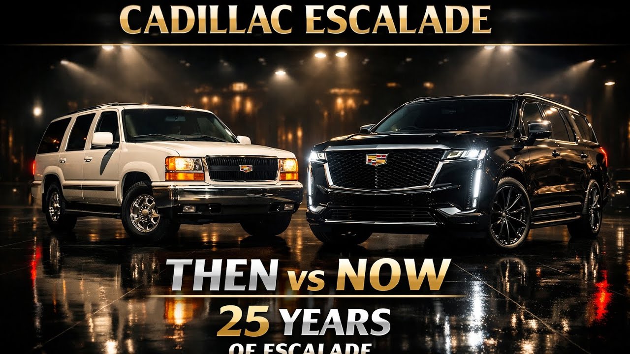 Cadillac Escalade: Then vs Now – 25 Years of Luxury