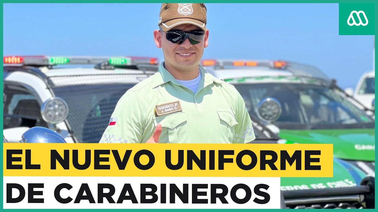 El nuevo uniforme de Carabineros: Con nueva arma 