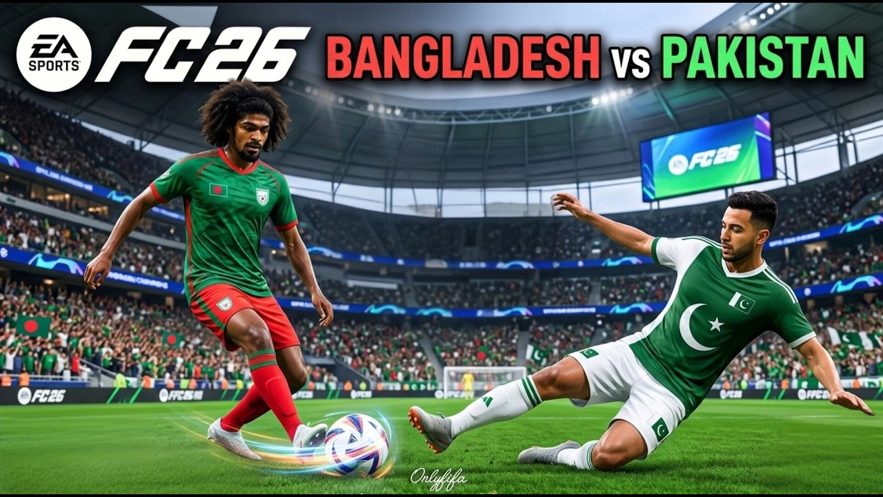 Bangladesh vs Pakistan I International Friendlies Match I EAFC26