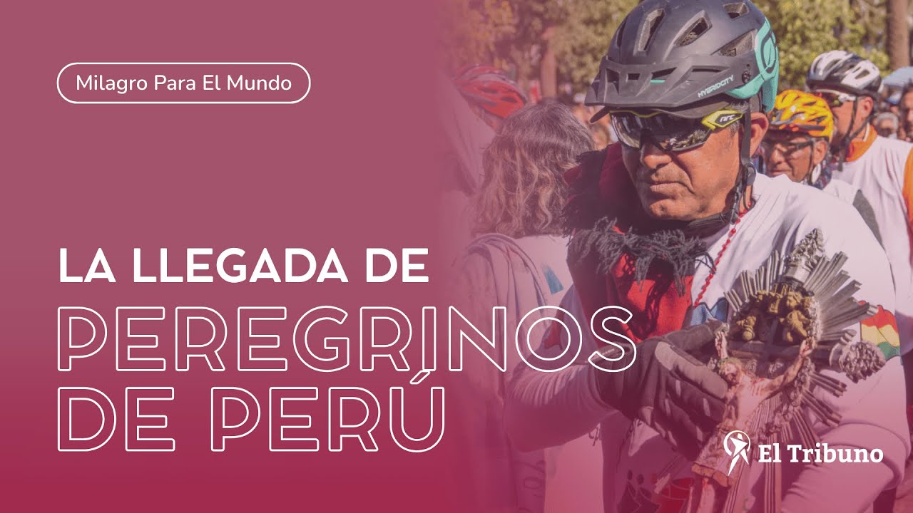 Llegan peregrinos de Perú por primera vez