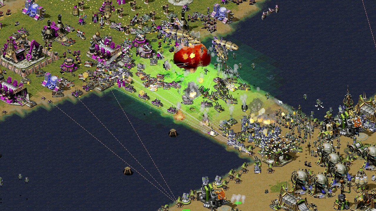 Red Alert 2 Gameplay - Troll Face Map By AP - Yuri's Revenge