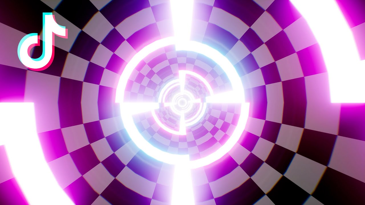 checkerboard vj tunnel loop , (4k) Tiktok Background/wallpaper