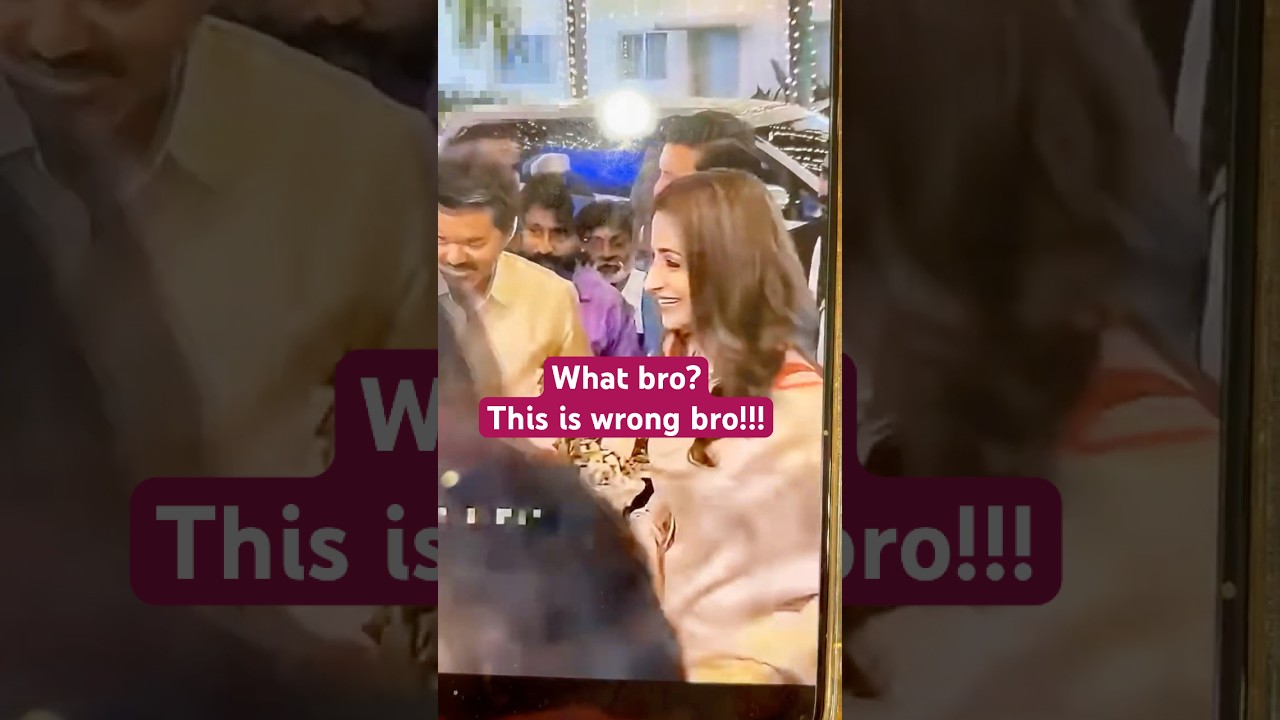 Vijay Trisha wedding rumours truth or fake #tamilshorts #viral