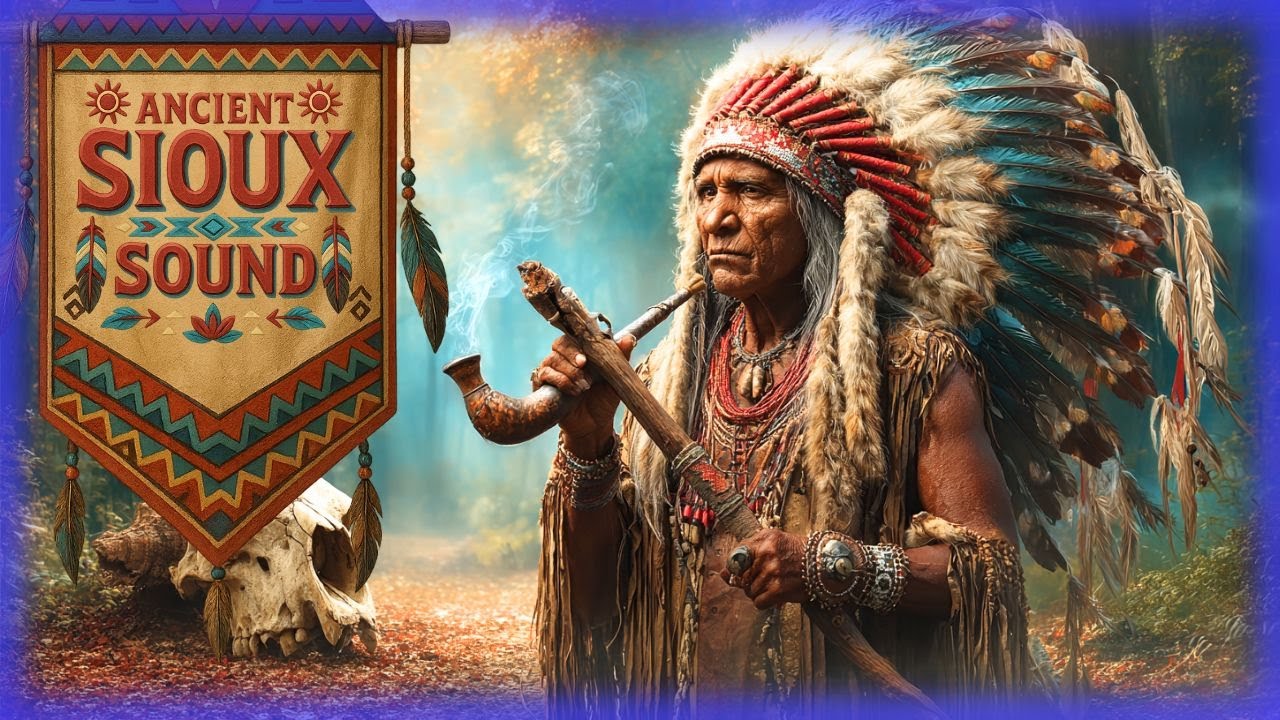 Ancient Sioux Sound 🍂 The Elder’s Wisdom | Sioux Tribal Sound & Sacred Smoke