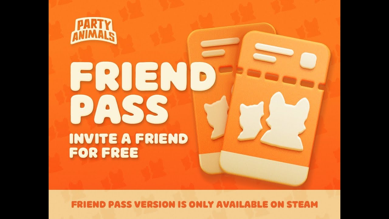 Party Animals Brasil - Agora você e amigo podem jogar Party Animals de '' Graça " - Friend Pass