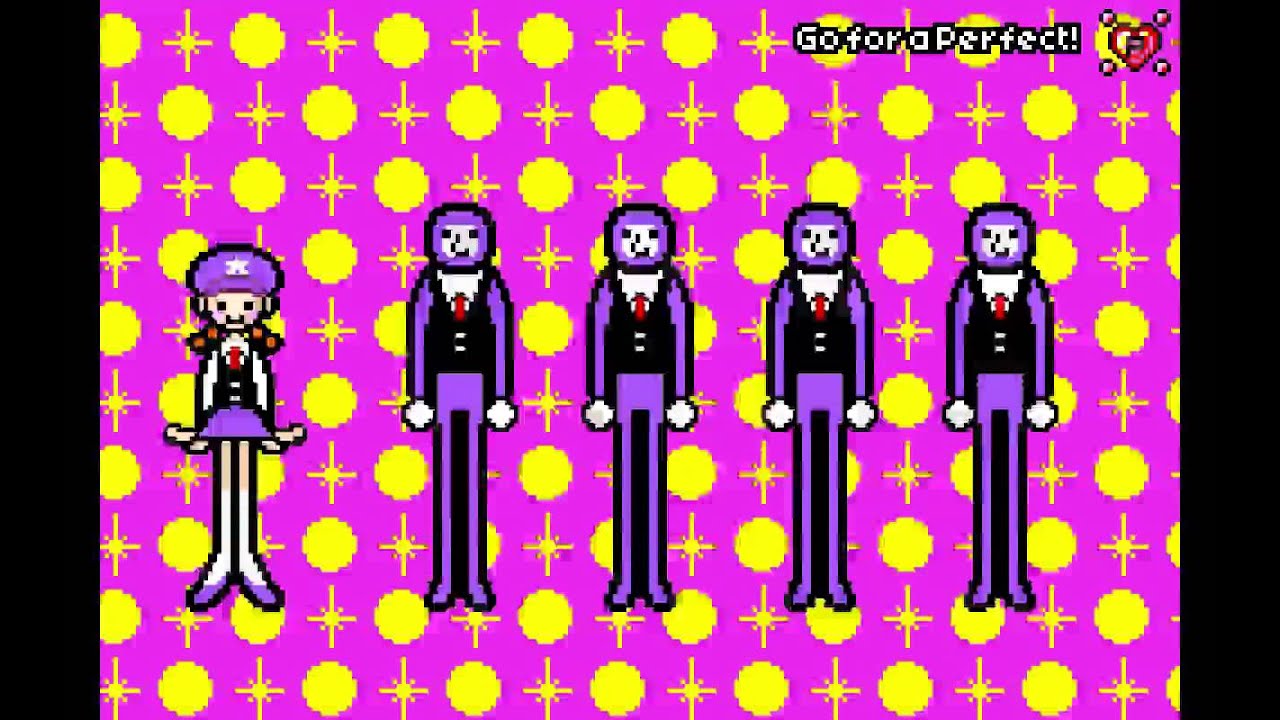 [Rhythm Tengoku] - Cosmo Dance [Cosmic Dance]  (Perfect) (English) (HQ)