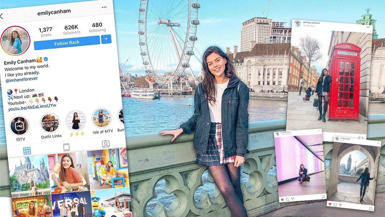 Top 10 FREE 'Instagrammable' Locations in LONDON! Best Instagram spots in London.