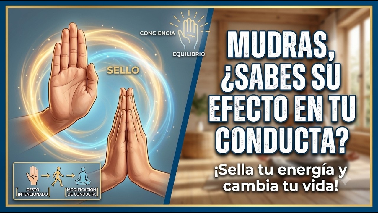 Mudras, ¿sabes su efecto en tu conducta?