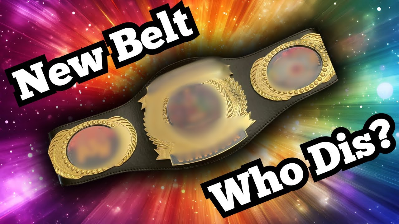 NEW BELT, WHO DIS? WOE Championship belt! World Oddities Expo and Pollex Power Pro!