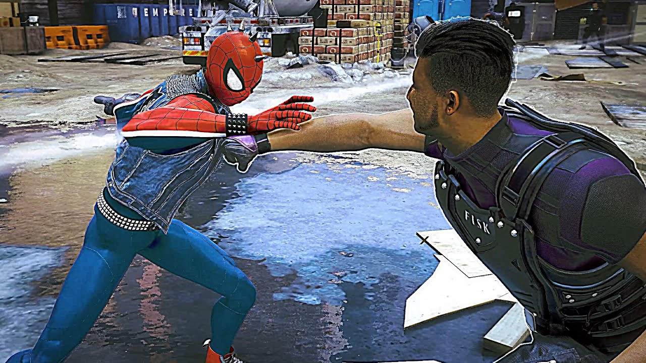 4K - Punk Spiderman - New Finishers Mods and Graphics Mod Showcase - RTX3060