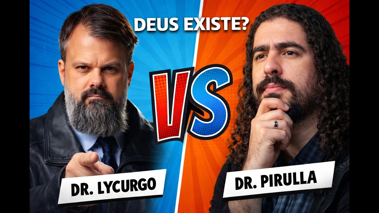 Debate Sobre Deus, religião e Ciência.  Dr Tassos Lycurgo e Pirulla